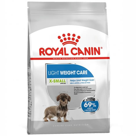 Aniquilar Catastrófico agujero Royal Canin X-Small Light | Pienso para perros al mejor precio.
