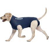 Camiseta protectora azul para perros Camiseta protectora azul para perros